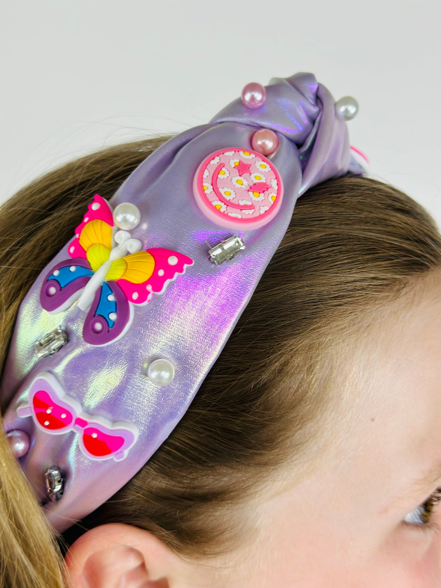 Galaxy Charm Knot Headband