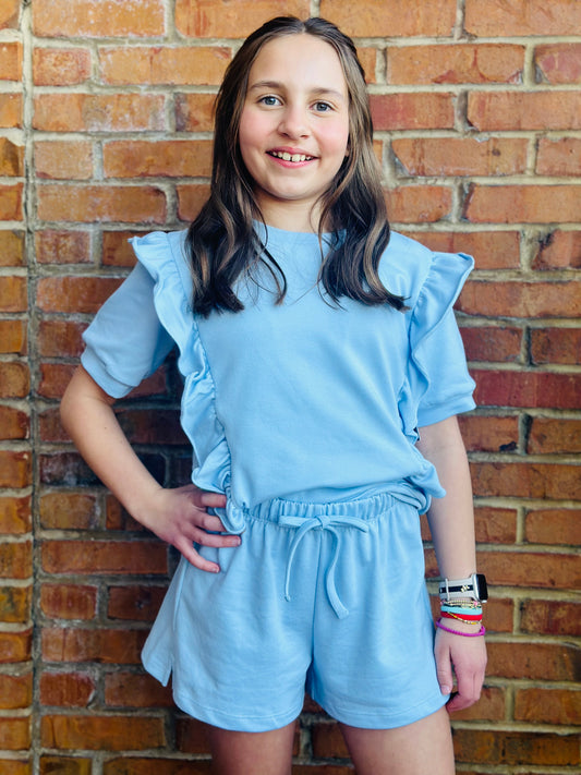 Chelsea Short - Boardwalk Blue
