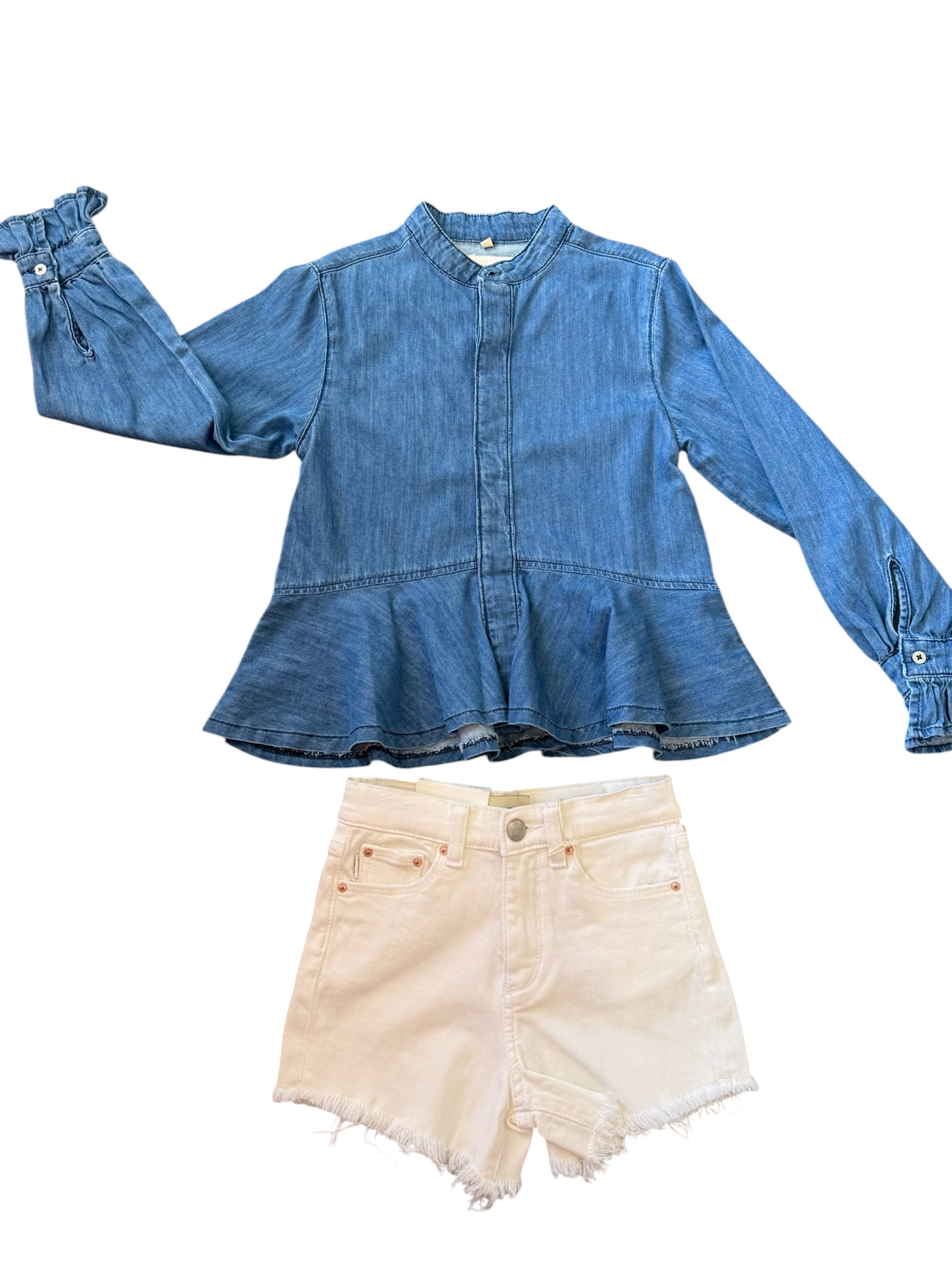 Simona Denim Top
