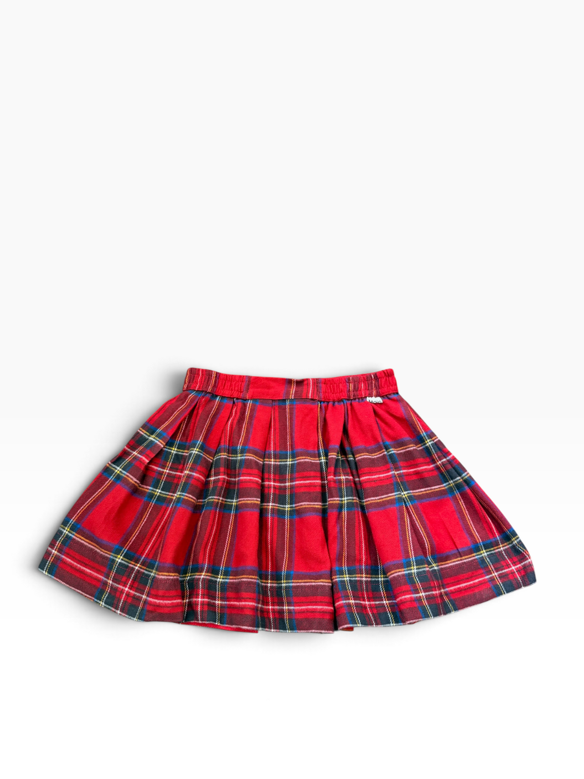 Molo Breeta Tartan Plaid Skirt