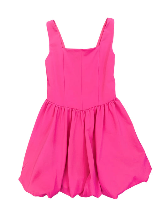 Bailey Square Neck Bubble Dress - Pink