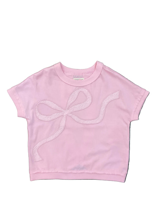 Floral Lace Appliqué Tee