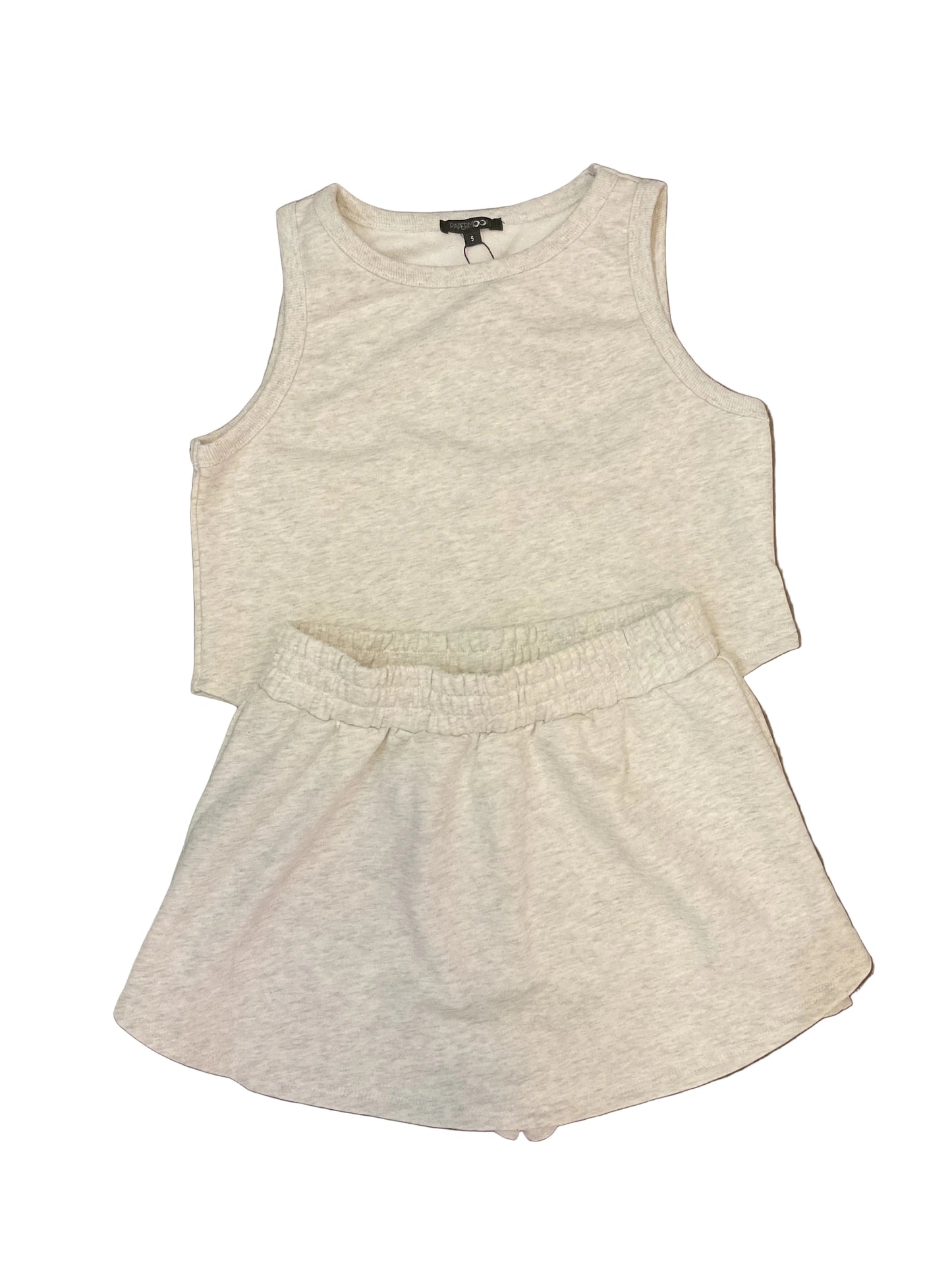 Kailee Tank and Skort Set - Heather Grey (Adult Sizing)