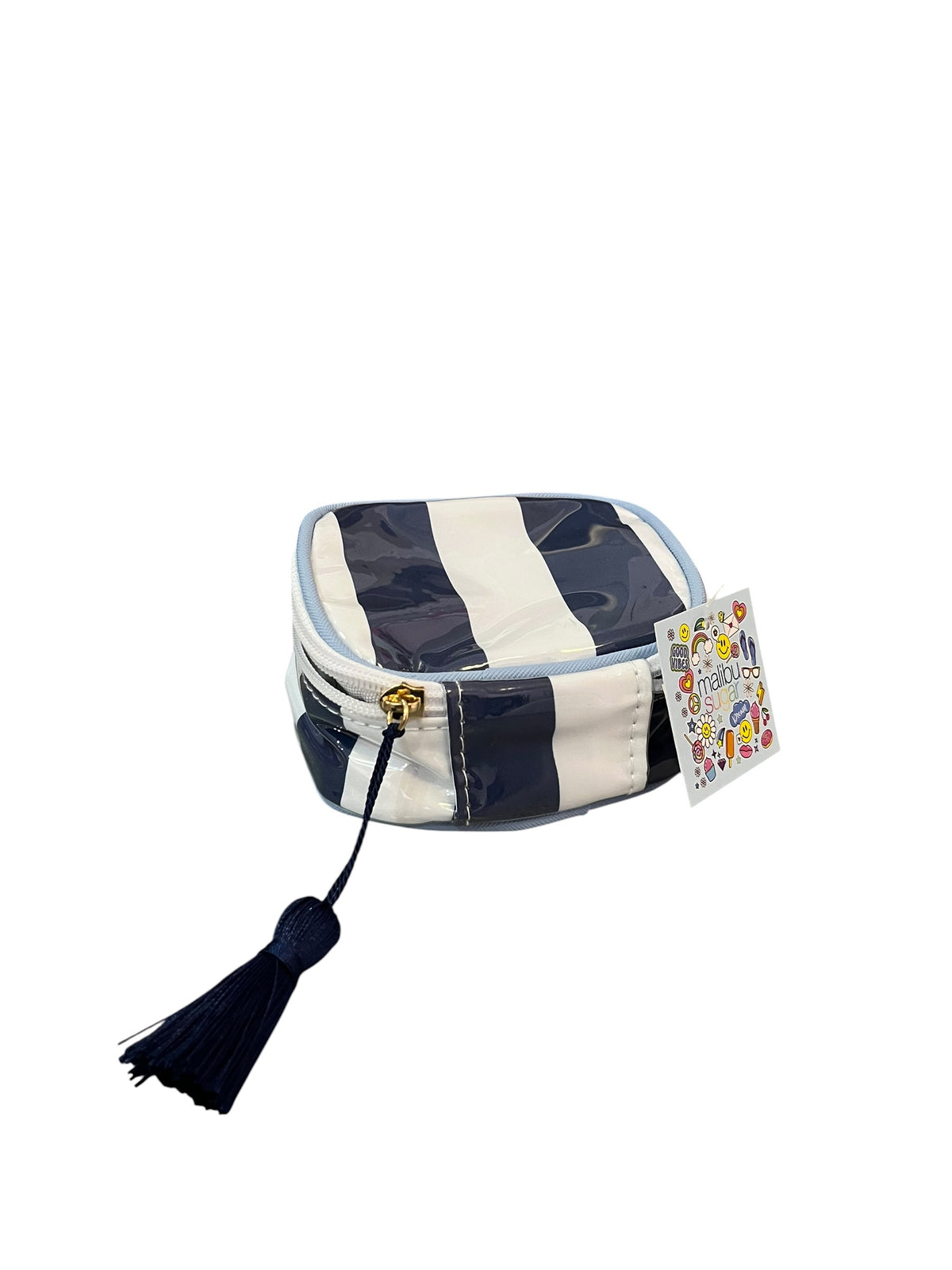 Sweet Stripe Jewelry Case - Navy/White