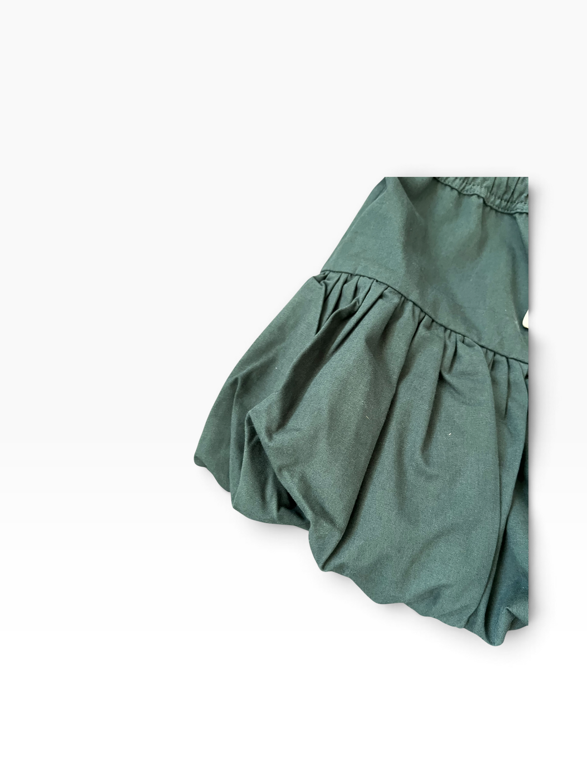 Molo Britta Bubble Skirt - Dark Green