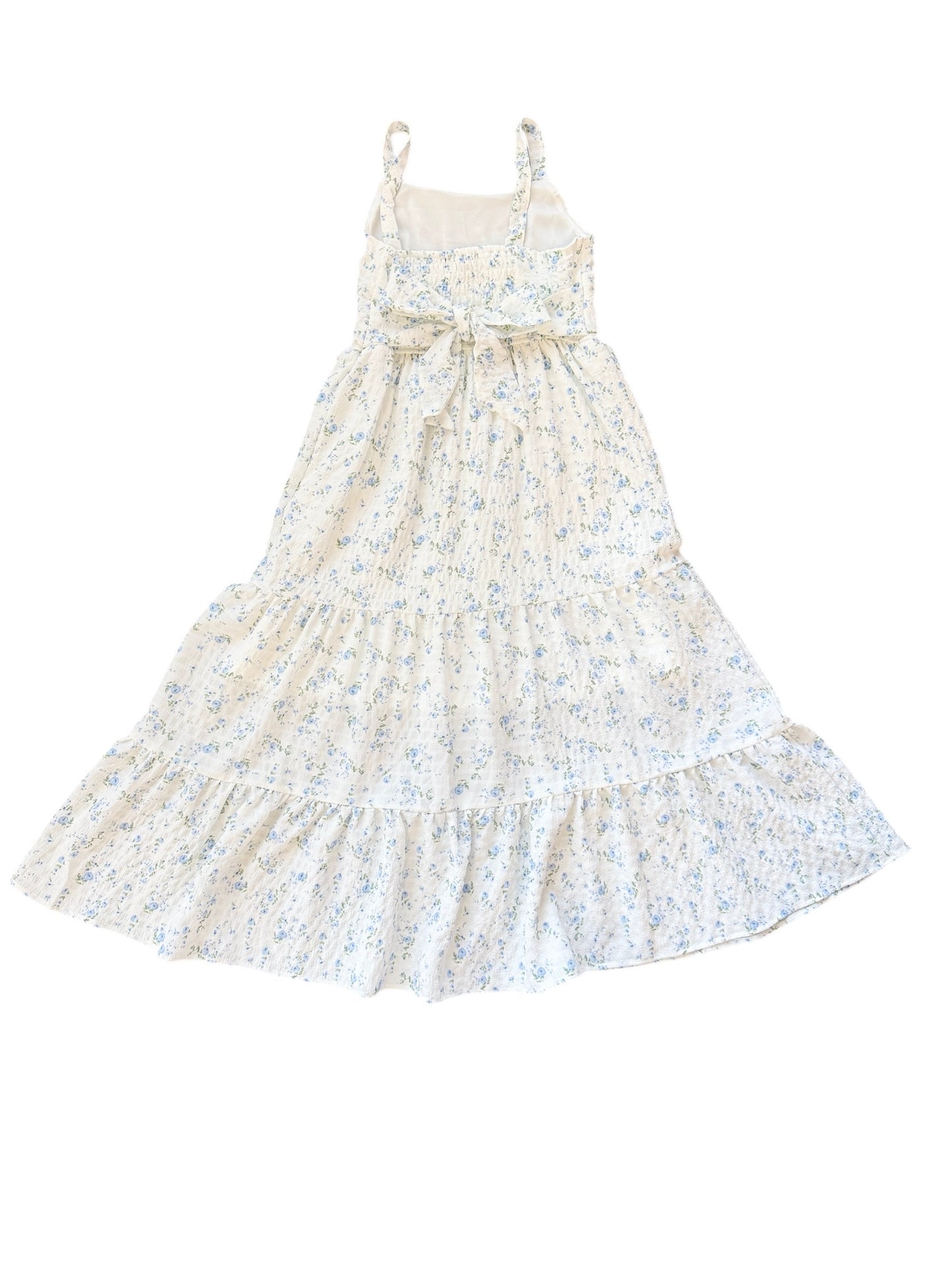 Rose Garden Maxi Dress - White