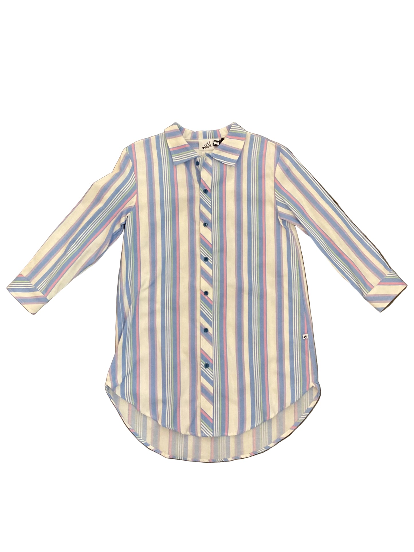 Striped Shirt Dress