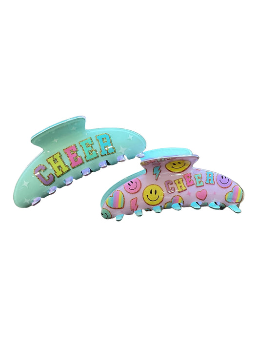 “Cheer” Hair Clip