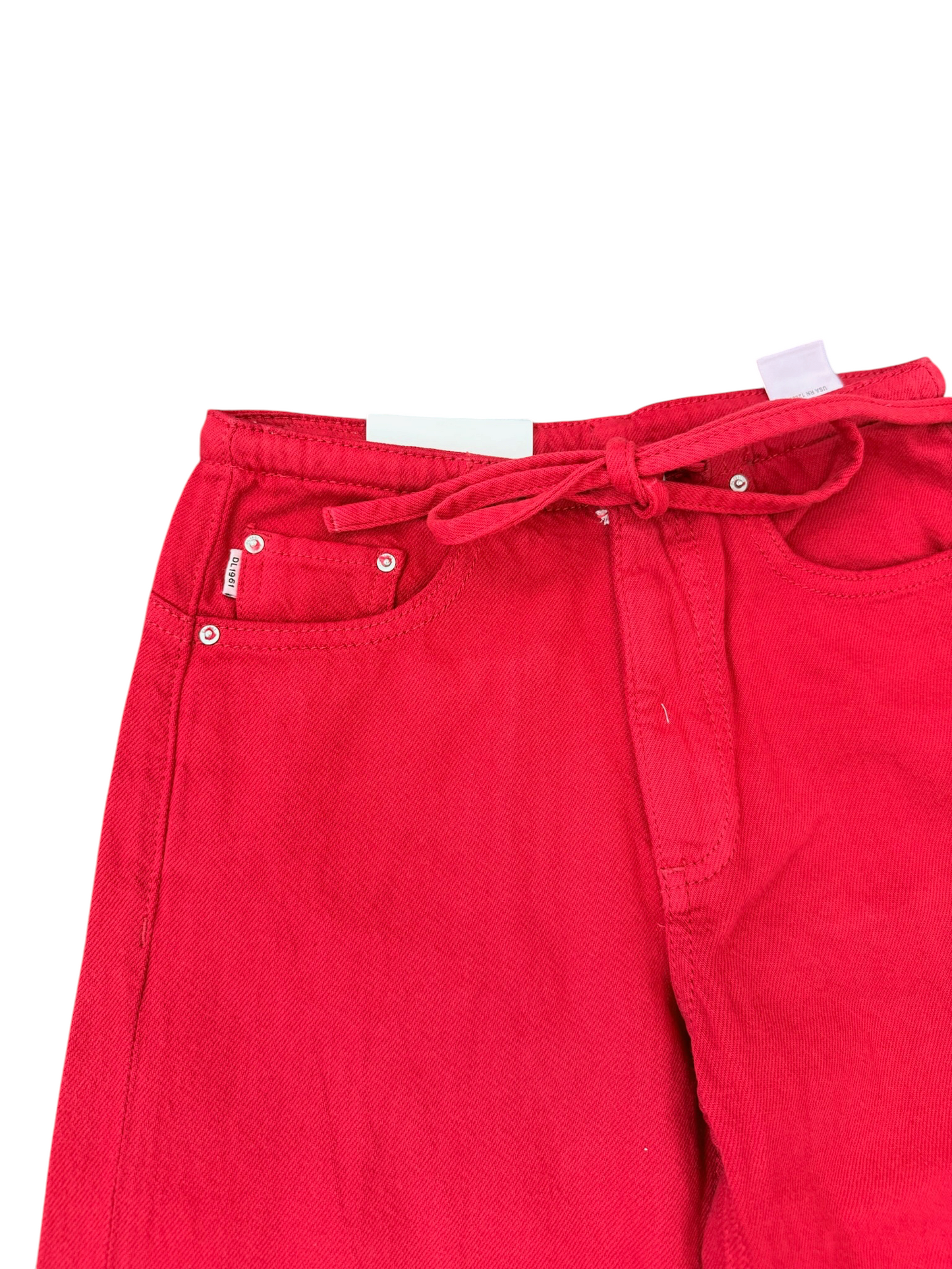 Frankie Low-Slung Wide Leg - Red