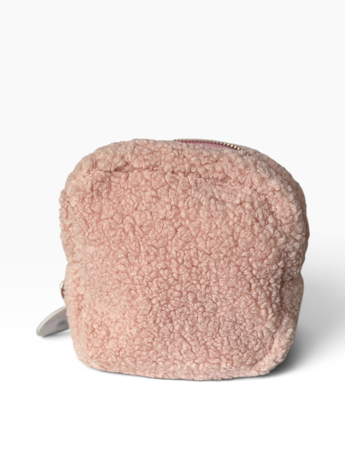 Square Teddy Pouch - Red Holiday Bow