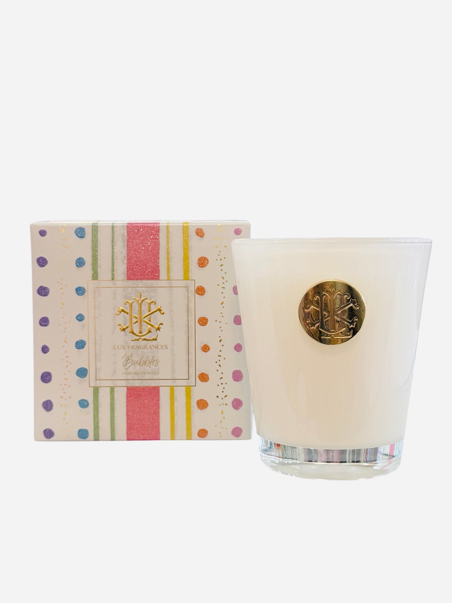 Bubbles Candle