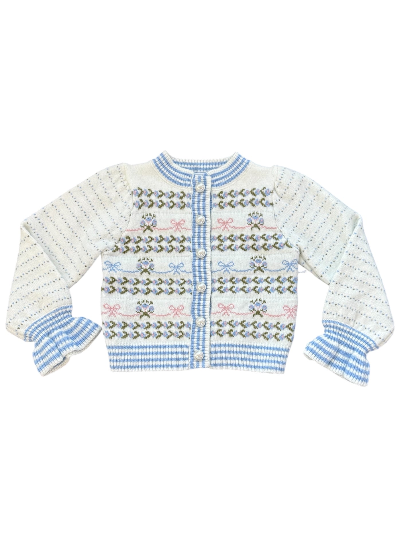 The Aria Tween Button Up Sweater