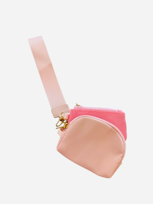 Jane Marie Wristlet - light pink