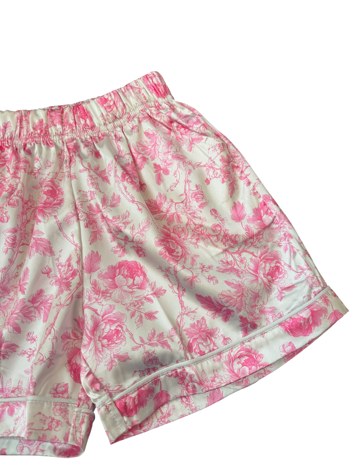 Pink Floral Loungewear Set
