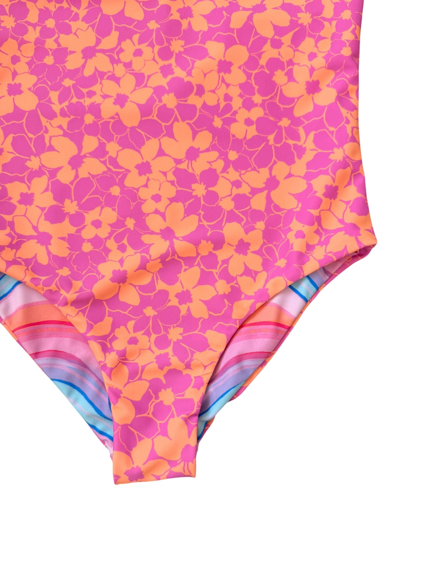 Summer Sun Reversible One-Piece - Magenta Punch