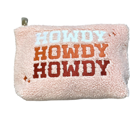 Teddy Pouch - Howdy