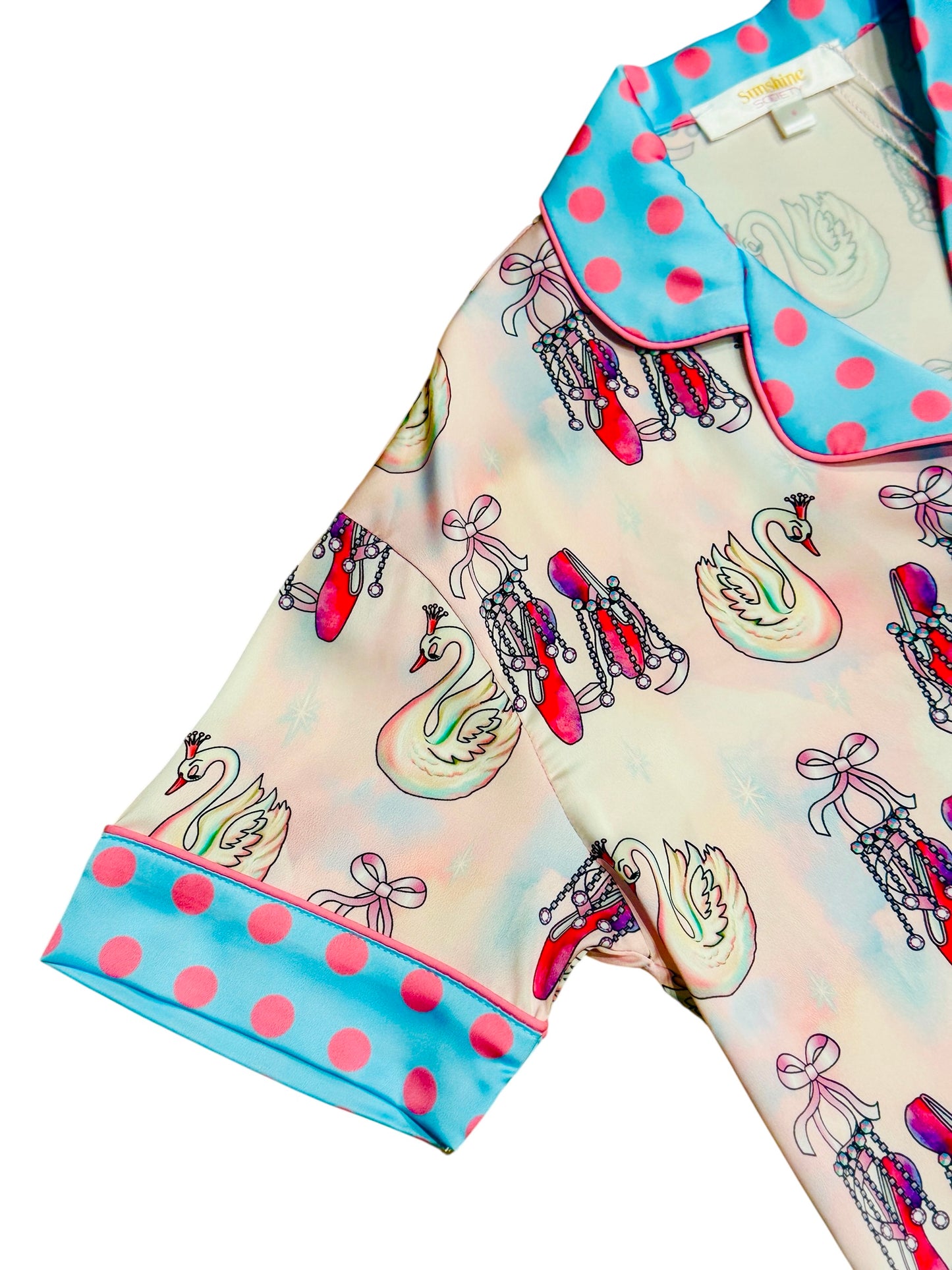 Silky Swan Lake Loungewear Set