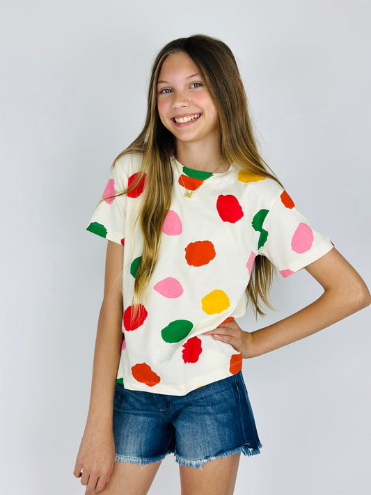 Colorful Dot Tee