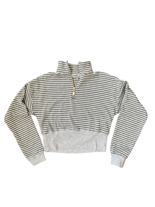 Easy Going Quarter Zip - White