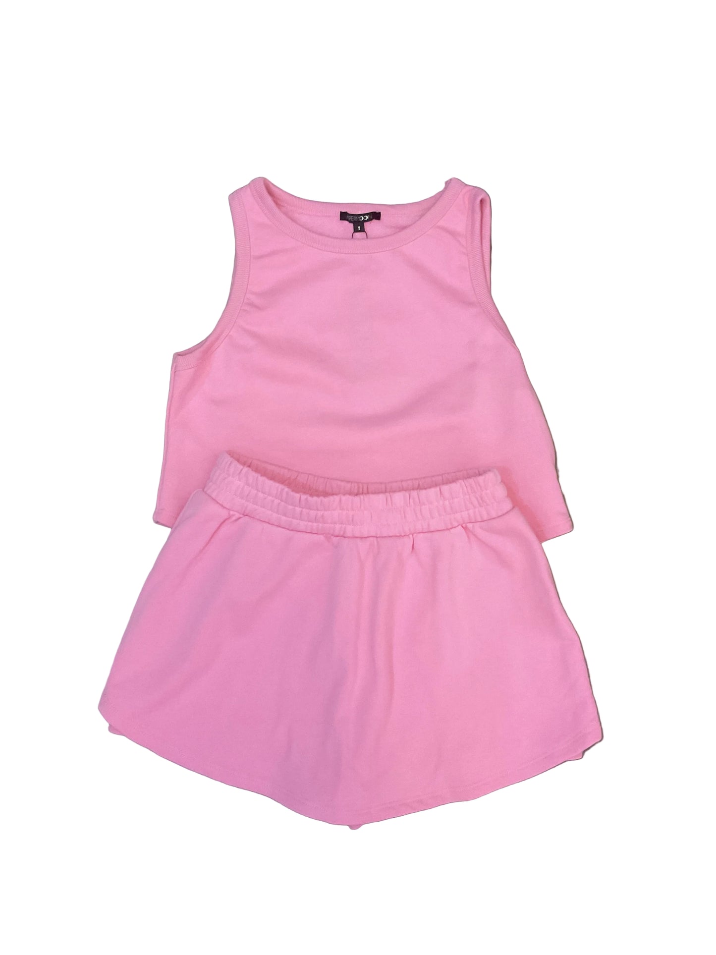 Kailee Tank and Skort Set - Pink (Adult Sizing)