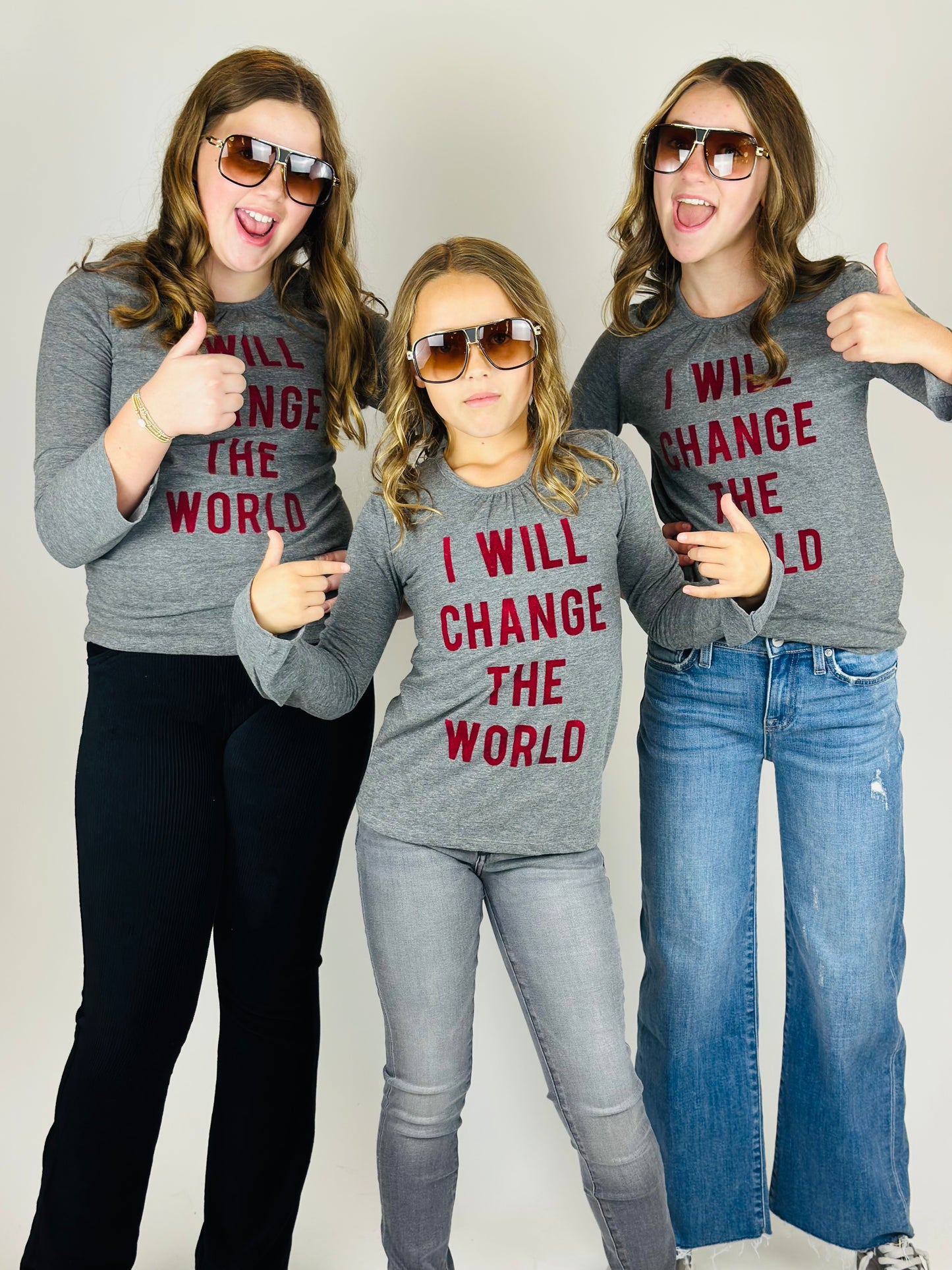 Change the World Flocking Tee