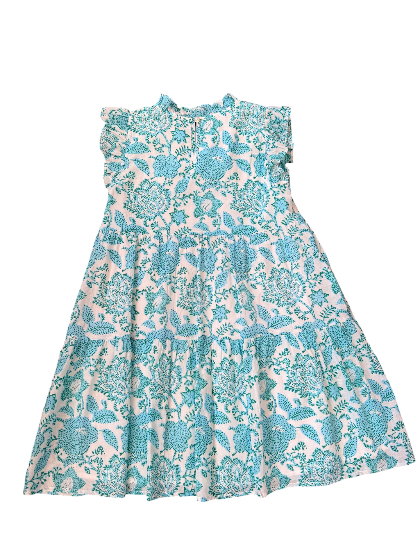 Nina Flutter Sleeve Dress