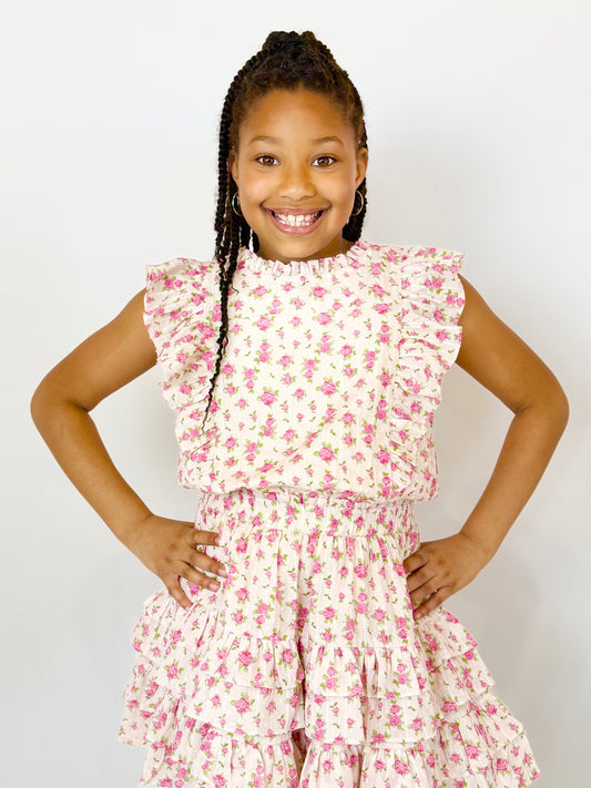 Gustavia Dress In Petite Rose