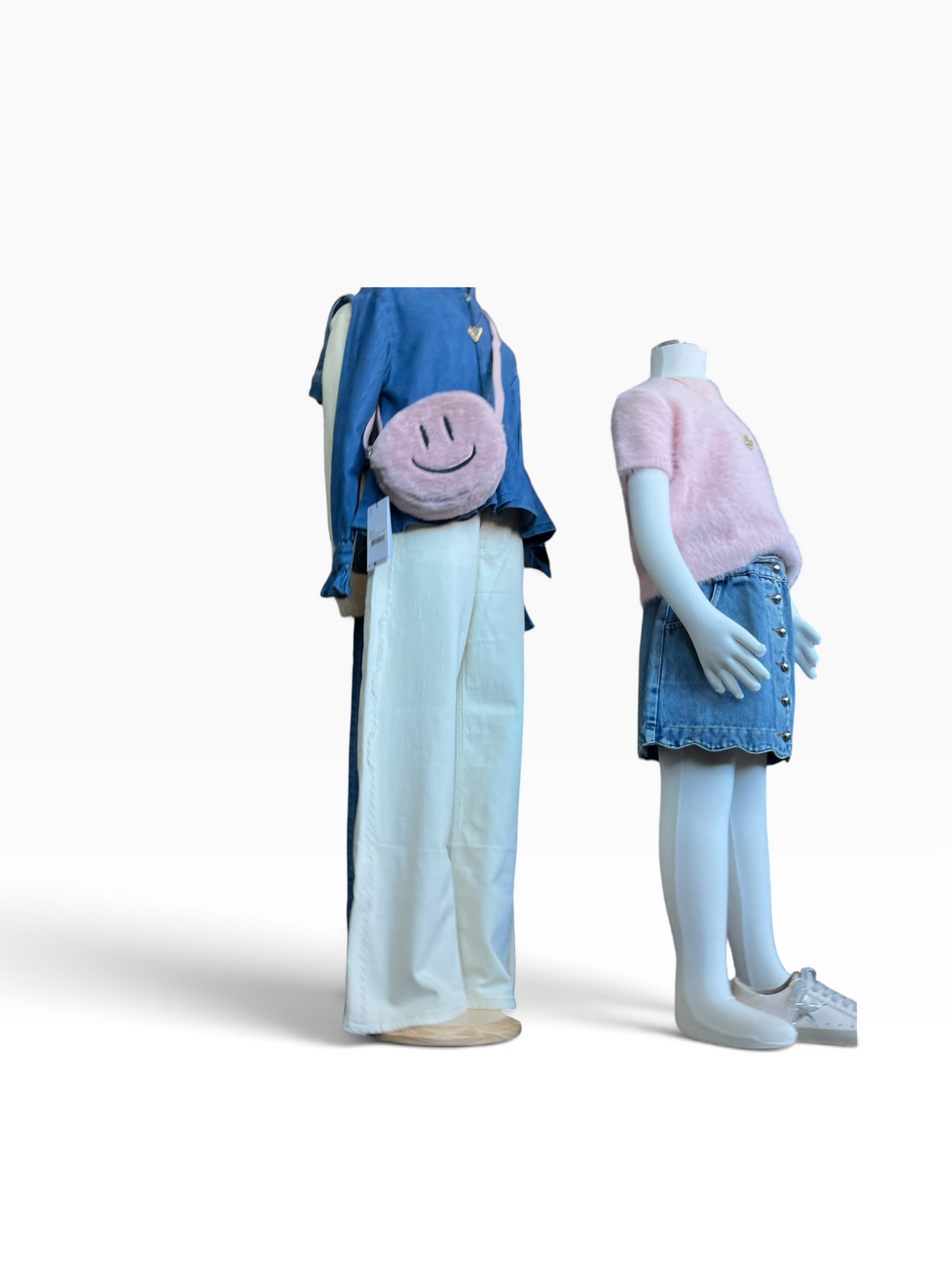 Molo Fluffy Smile Bag - Blush
