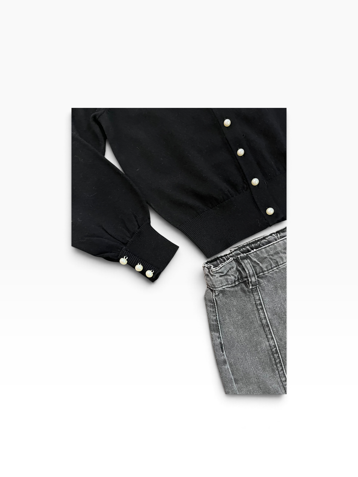 Molo Bellamy Washed Denim Bow Skirt