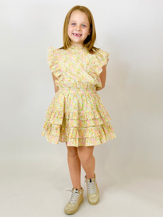 Gustavia Dress In Garden Sorbet