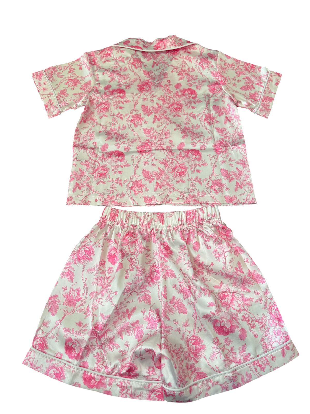 Pink Floral Loungewear Set