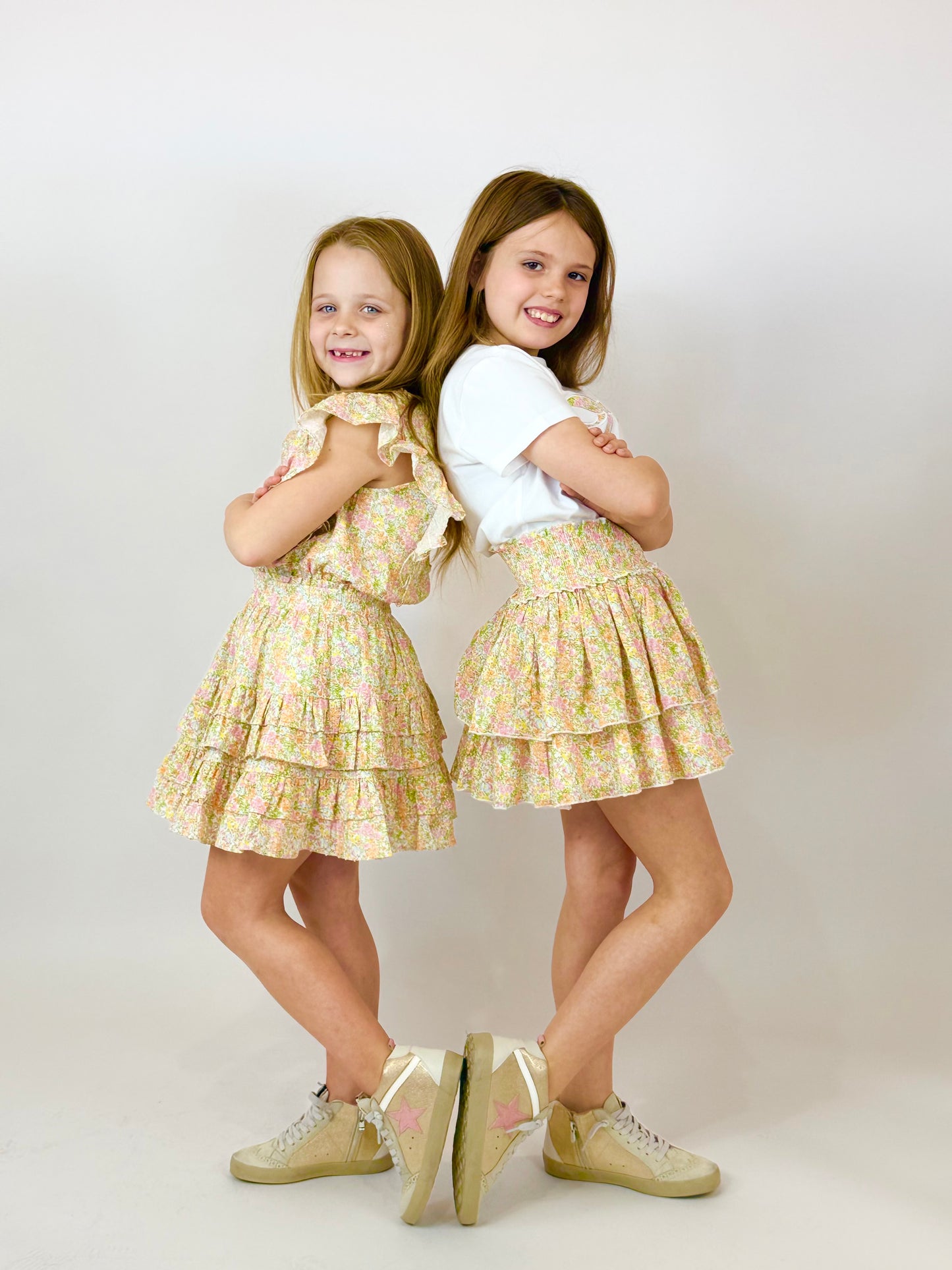 Gigi Skirt In Garden Sorbet