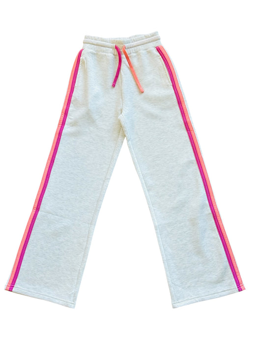 Cloud Jogger - Heather Grey/Pink/Coral