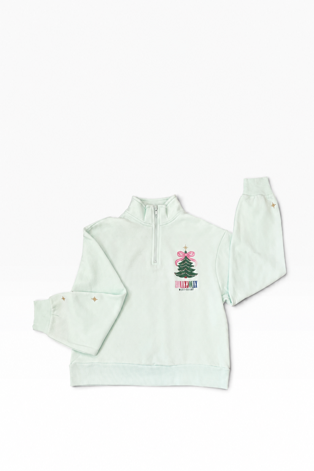 Holly Jolly 1/4 Zip Sweatshirt