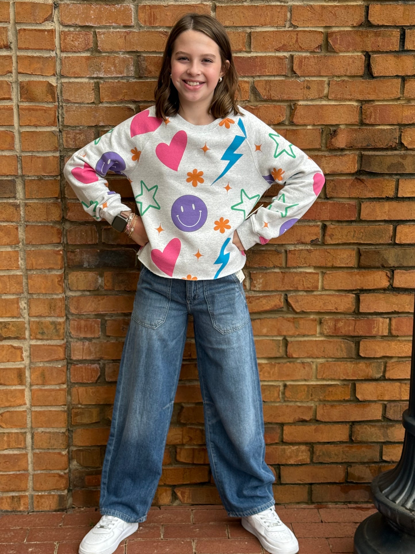 Lilia Pull On Barrel Jean - Light