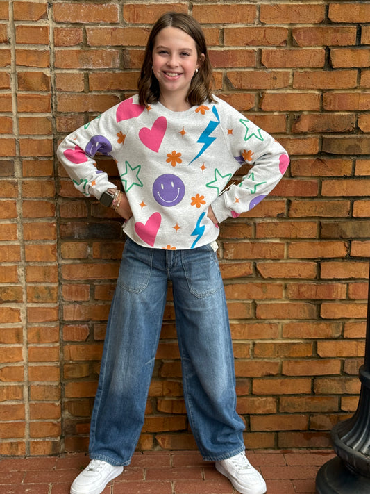 Lilia Pull On Barrel Jean - Light