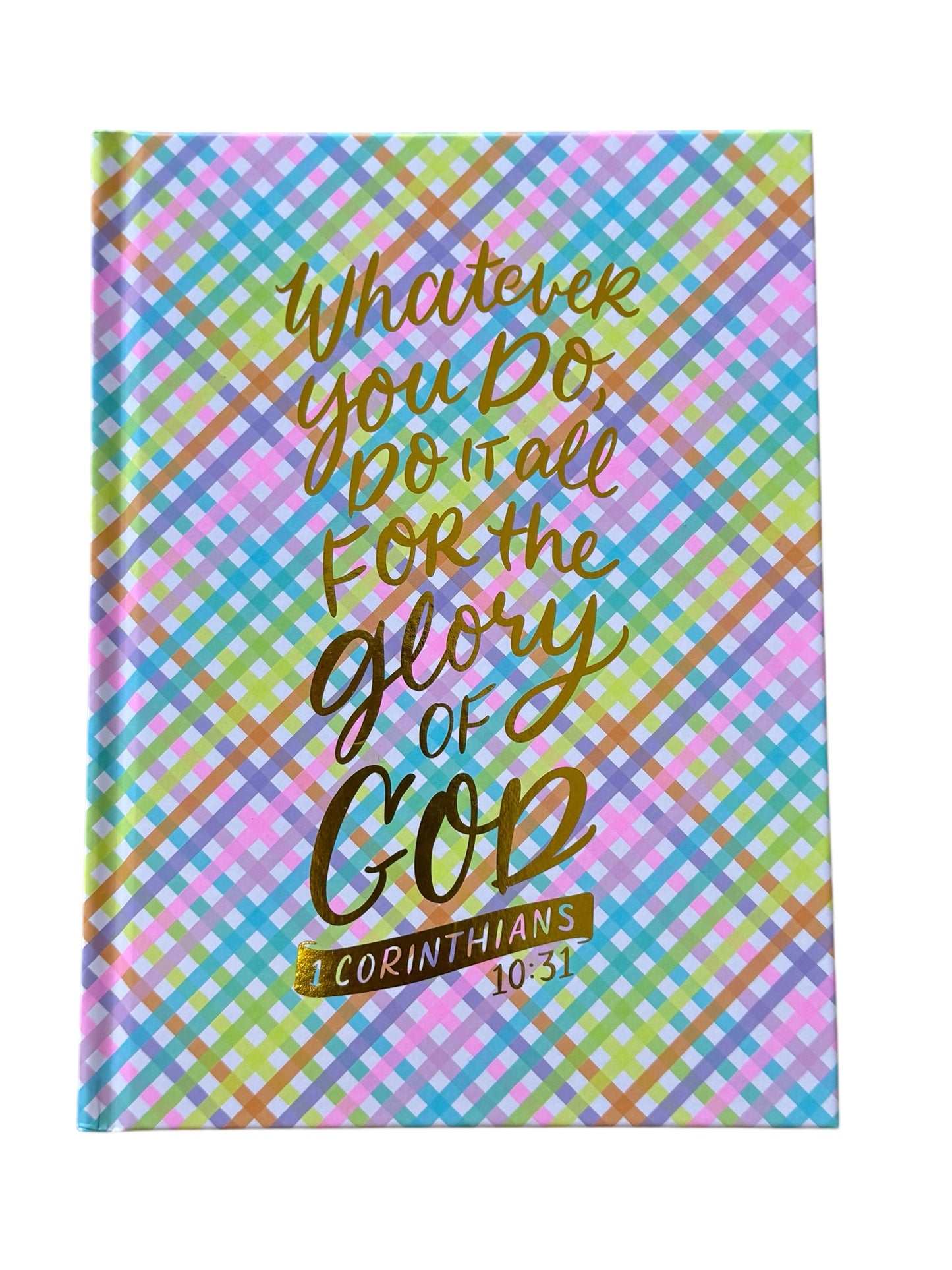 Bible Verse Colorful Notebook