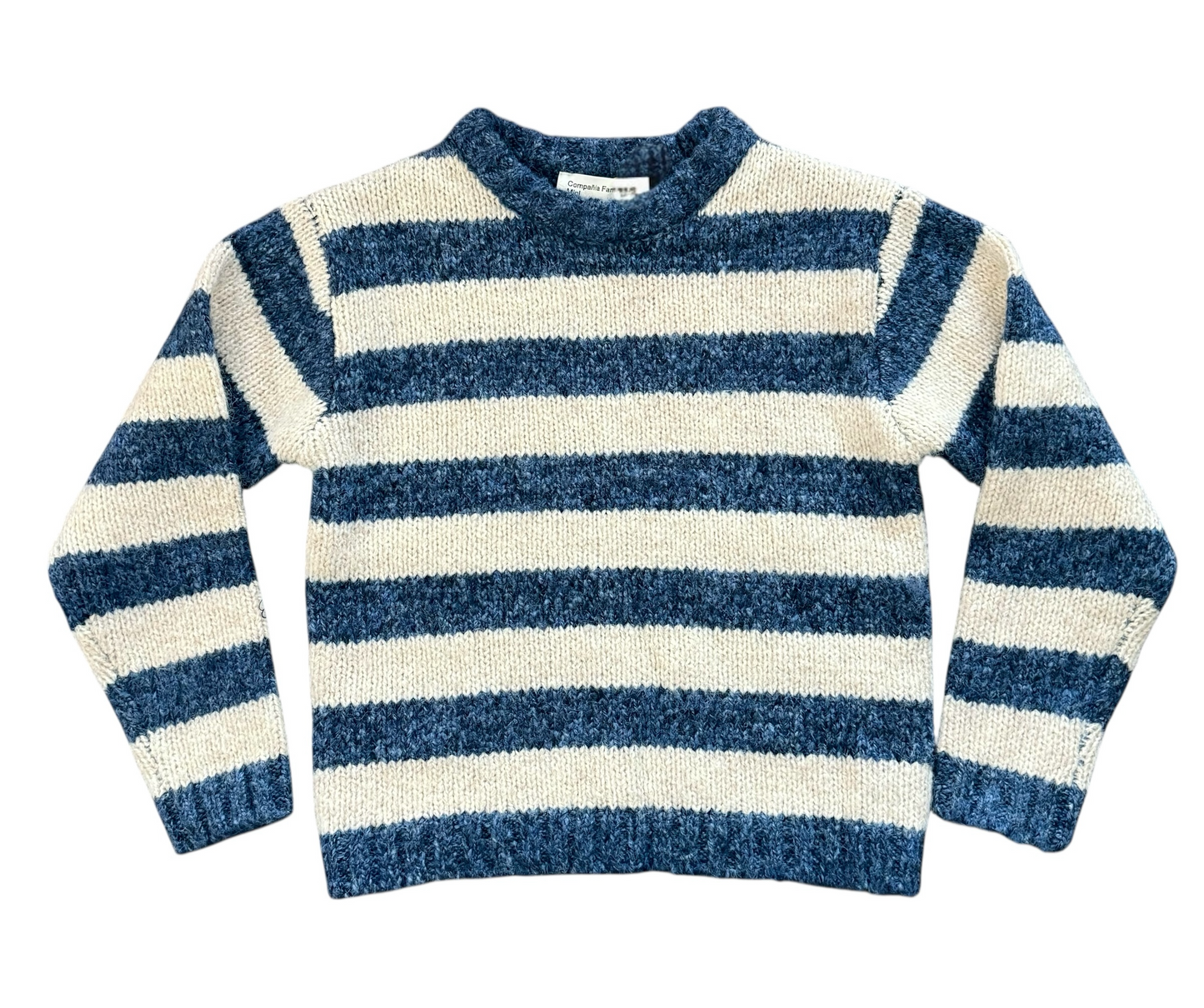 Ultra Cozy Sweater - Navy Stripe
