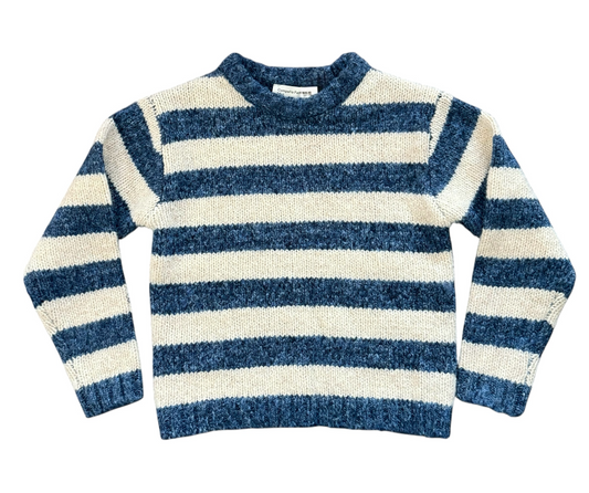 Ultra Cozy Sweater - Navy Stripe