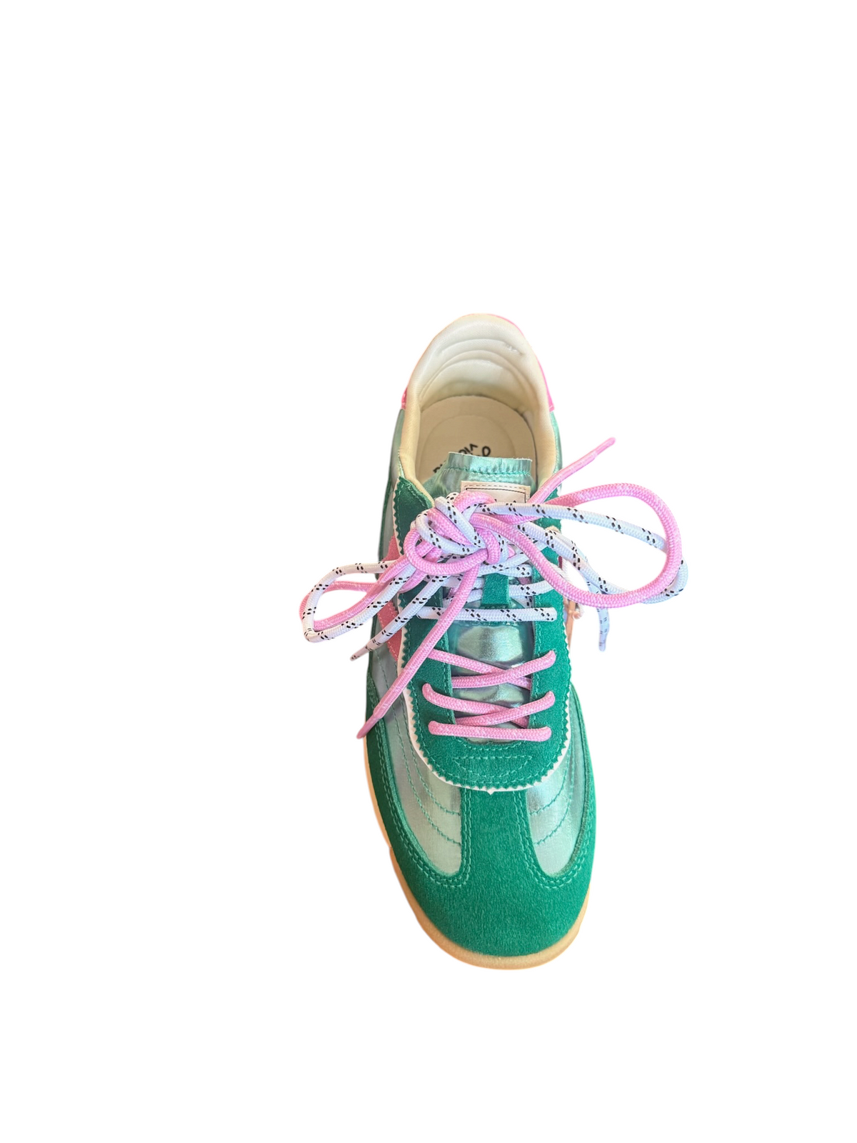 Victoria Saturno Sneaker - Pink/Green