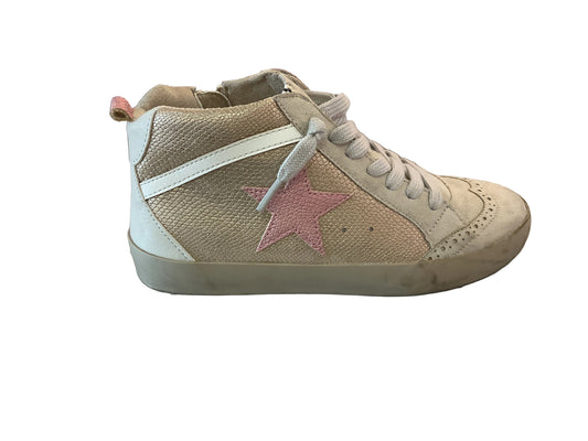 Paulina Sneaker - Champagne Snake (youth sizing)