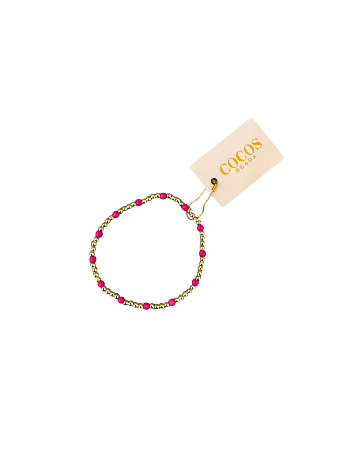 Coco Beads Bracelet - The Pink Bubbly