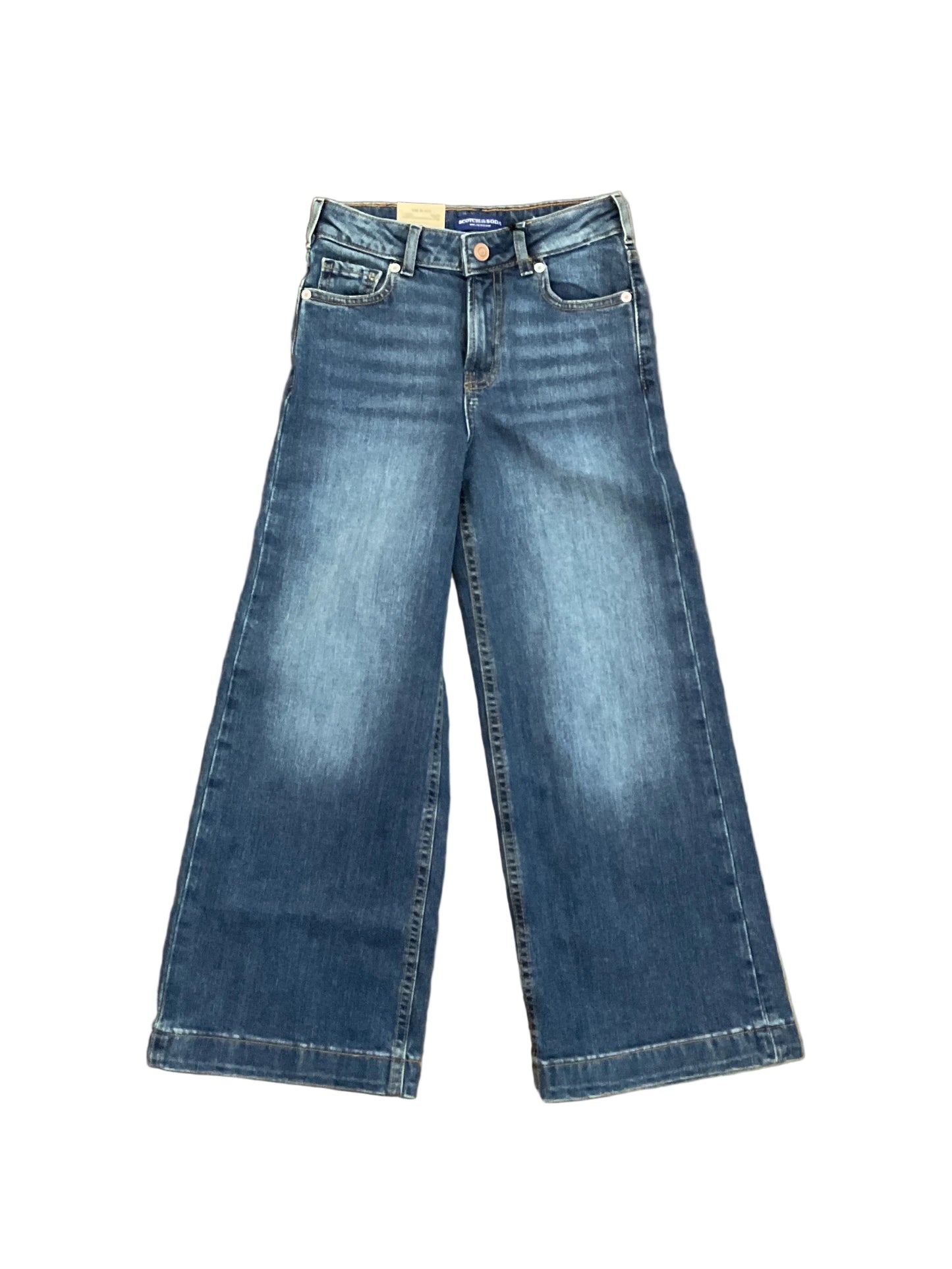 Scotch & Soda Wide Leg Jeans - Classic Blue