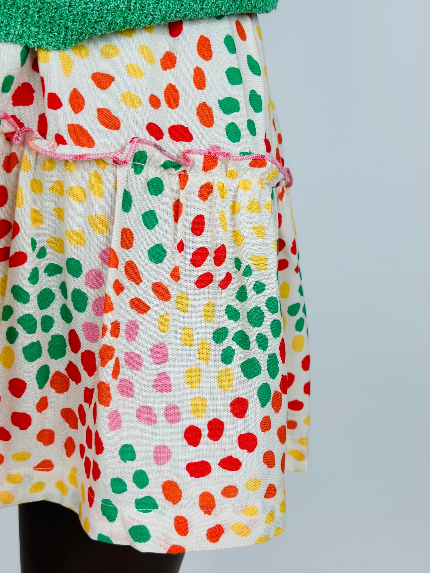 Colorful Dot Skirt