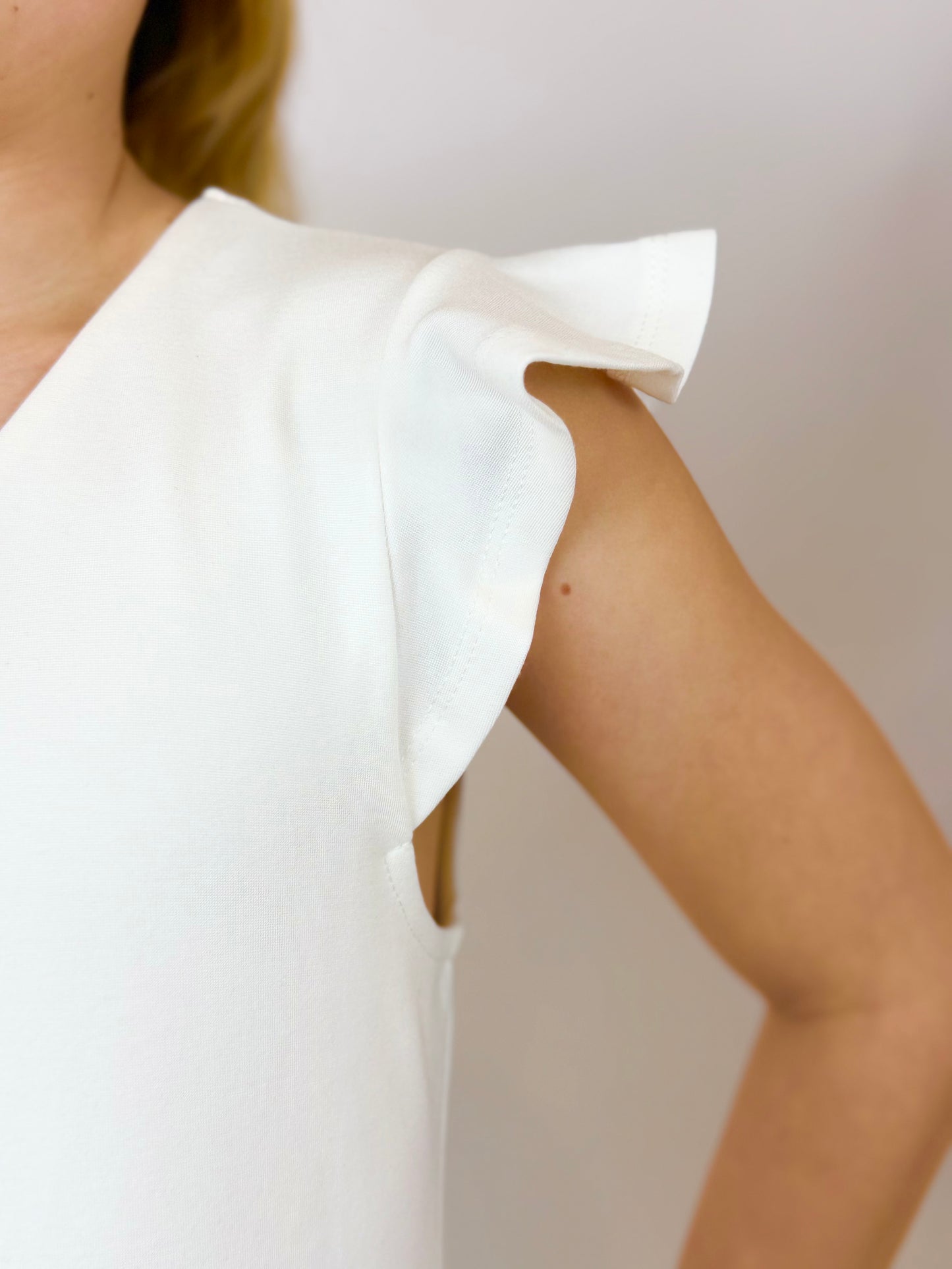 Fiona Dress - White