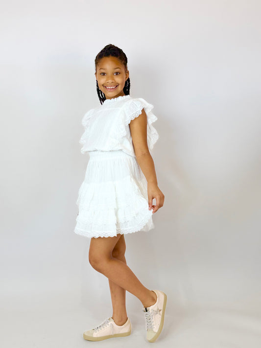Gustavia Dress - White