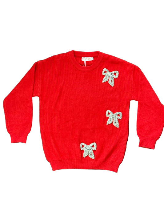 Diamond Bow Sweater