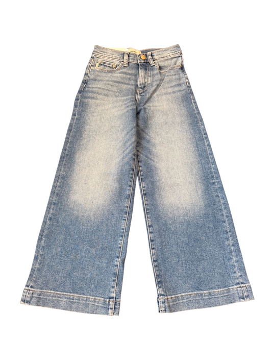 Lily Wide Leg Jean w/Tailored Hem