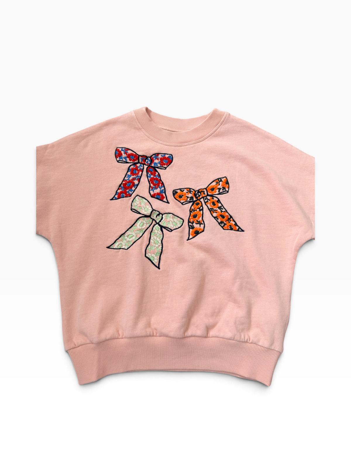 Molo Marika Embroidered Bow Sweatshirt