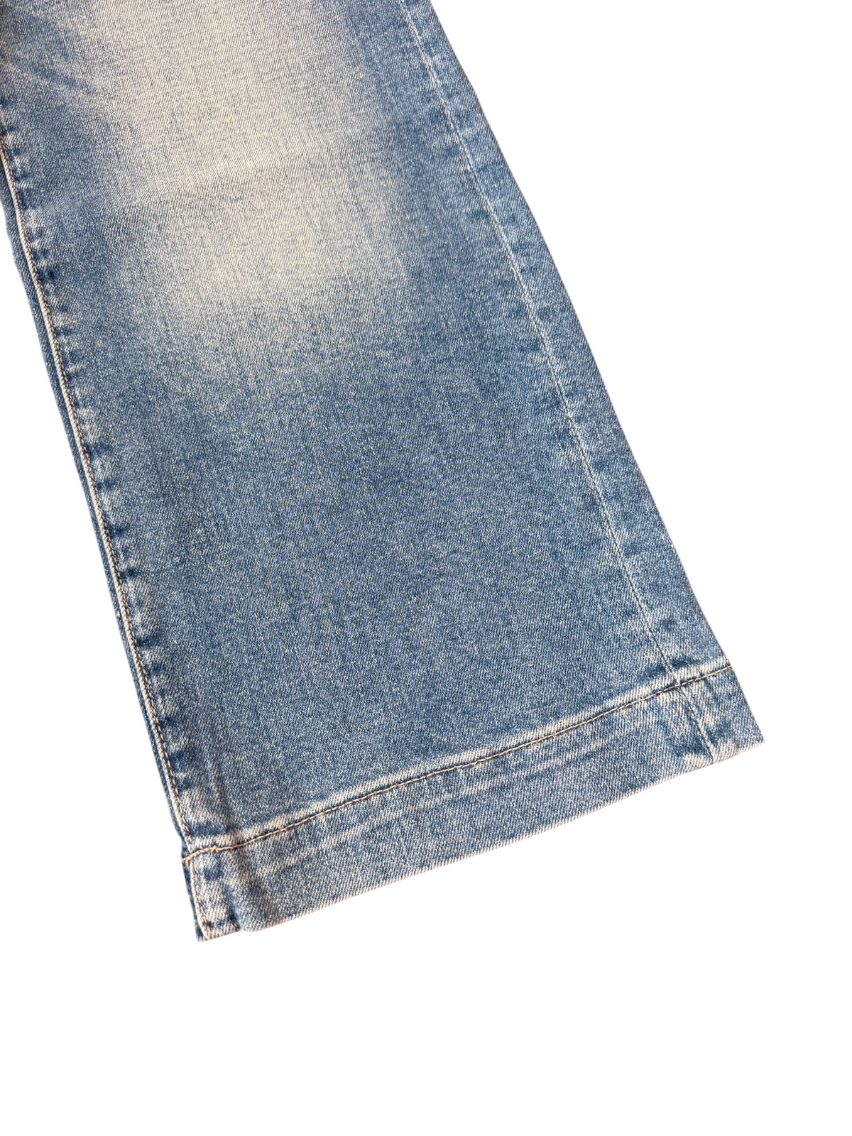 Lily Wide Leg Jean w/Tailored Hem